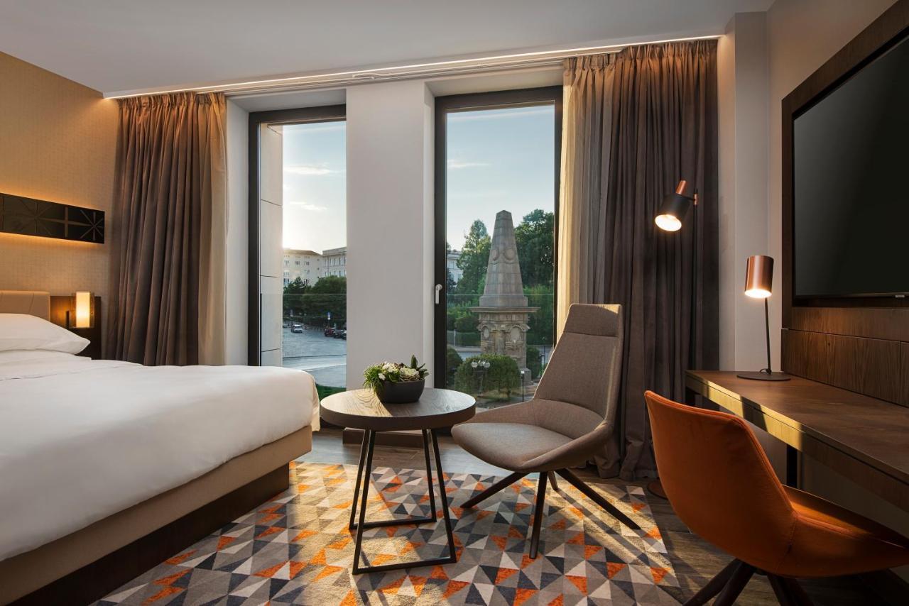Suite mit Blick auf den Platz